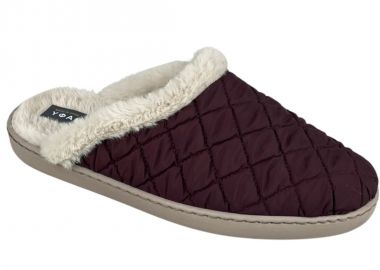 Γυναικείες Παντόφλες Σπιτιού | Υφαντίδης | 267284 | Μπορντώ - Υφαντίδης - 